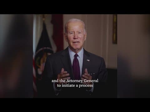 Biden pardons thousands for 'simple possession' of marijuana