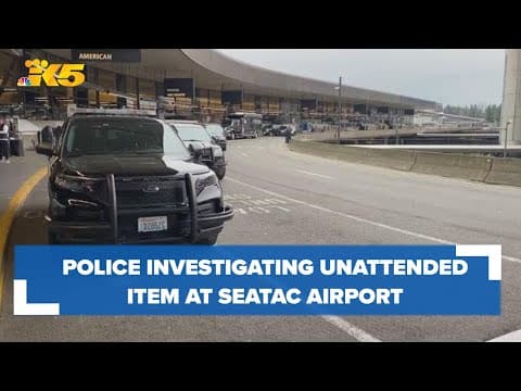 Police investigating 'suspicious package' at SeaTac airport