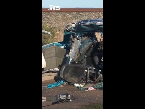 Amtrak train headed for Seattle crashes into tanker