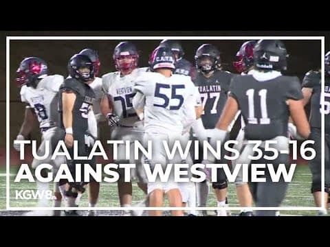 Tualatin gets a 35-16 win against Westview | Friday Night Football