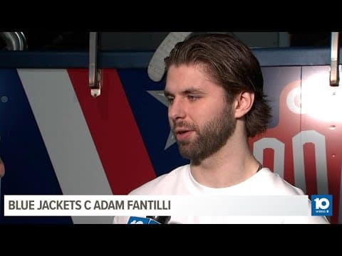 Blue Jackets C Adam Fantilli discusses season, final game