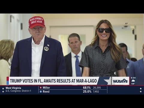 Mood at Trump's Watch Party