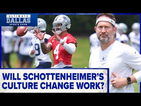 Will Schottenheimer's culture change mean success for Cowboys? | Ultimate Dallas Sports Show