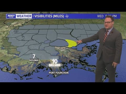 Thursday's forecast calls for more dense fog, smoke