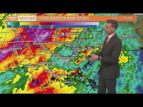 New Orleans Weather: Possible tropical low pressure system could soak Gulf Coast next week
