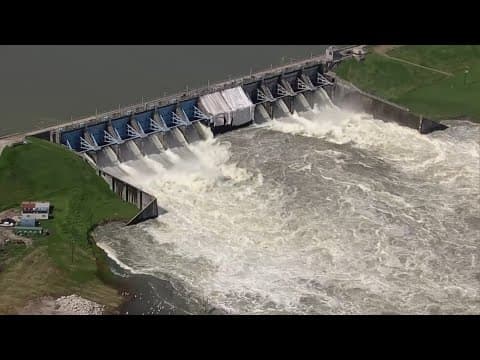 Lake Livingston Dam north of Houston at risk of collapsing