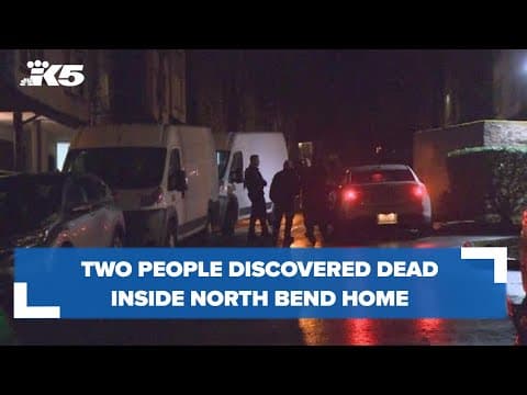 BREAKING: Police investigating two deaths in North Bend