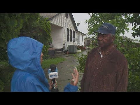 Residents in Marrero talk about strong winds, thunderstorms and power outages