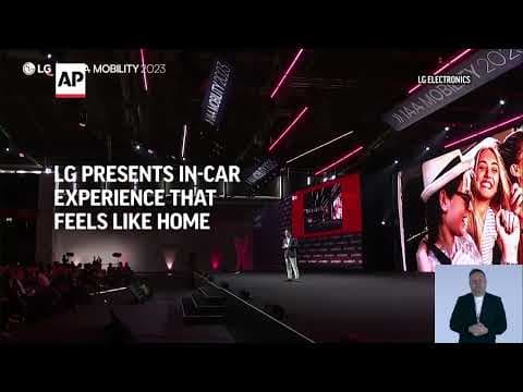 LG presents in-car experience that feels like home