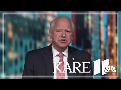 UAW president names Gov. Walz as top two pick for vice president