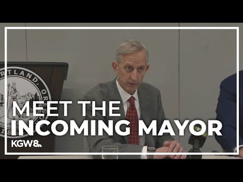 Portland current and future mayors meet before transition of power