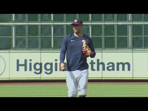 He's back! Astros bring Carlos Correa back to Houston