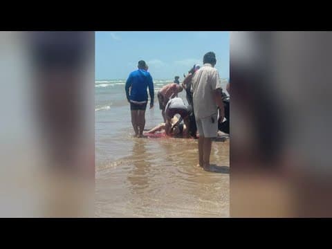Shark attack on South Padre Island leaves several people hurt on Fourth of July