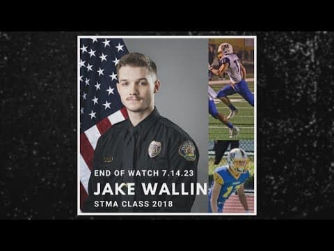 WATCH: Service for Officer Jake Wallin