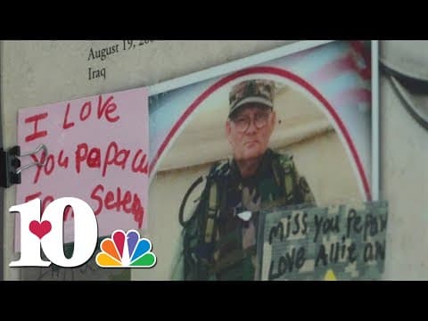 Memorial in East TN honors servicemembers who were killed in action since Sept. 2001