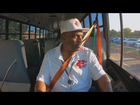 North Texas school bus driver spreads positivity after decades on the road