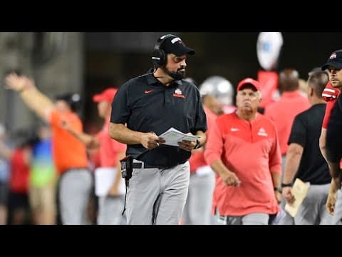 Ryan Day, C.J. Stroud press conference | Ohio State-Arkansas State week