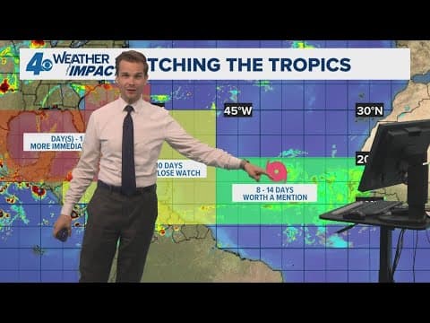 Tropical Weather Impact: Erin expected to become a hurricane, no threat to the Gulf