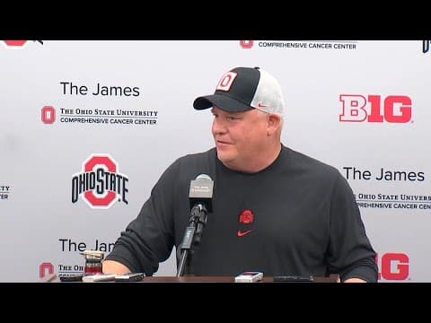 Chip Kelly talks about the Buckeye offense as spring practices begin