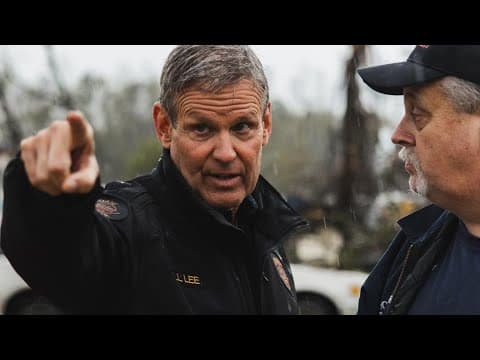 Gov. Lee gives update on state efforts after multiple rounds of severe weather