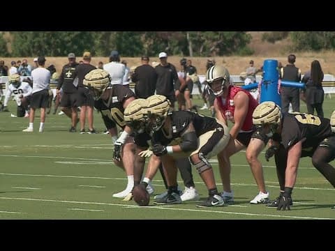 Saints training camp Day 4: Saldiveri fights for starting spot on O-line