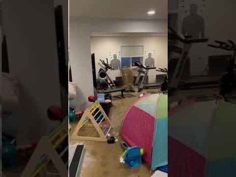 Floodwaters Pour Into Basement in Colorado