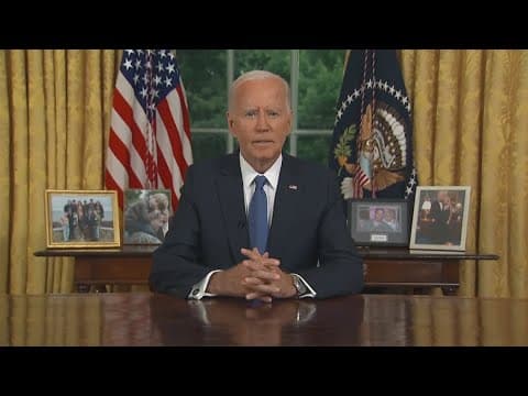 Biden addresses nation | 'I revere this office, but I love my country more'