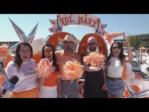 Vol Navy gets ready to cheer on Vols against Georgia