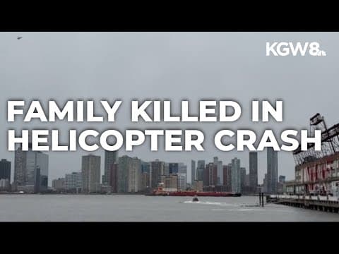 Hudson River helicopter crash kills 6; tourists from Spain among the victims