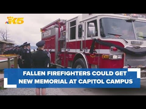 Fallen firefighters could get Capitol campus memorial