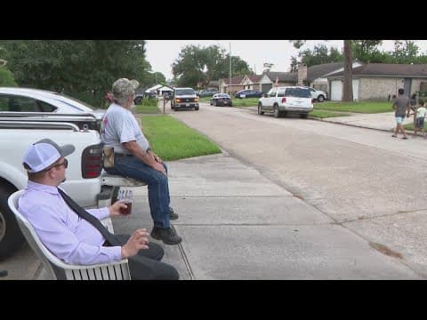 Curious neighbors flock to man's house after he reported loud boom