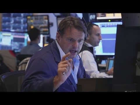 Stocks bounce back after major sell-off on Wall Street