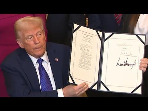 President Trump signs the Laken Riley Act into law (Jan. 29, 2025)