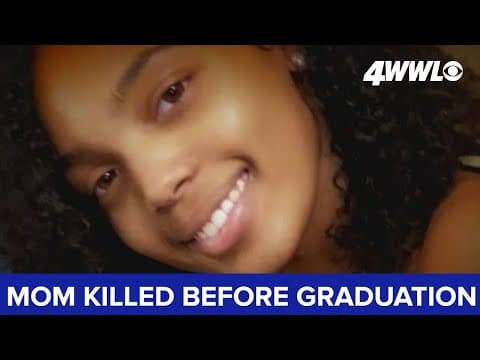 Murdered young mother remembered at graduation she couldn't attend