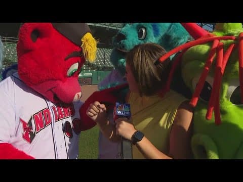Indianapolis Indians' Rowdie, fellow mascots gear up for 'Mascot Mania' at Victory Field