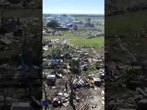 Drone Video Shows Devastation of Deadly Texas Tornado