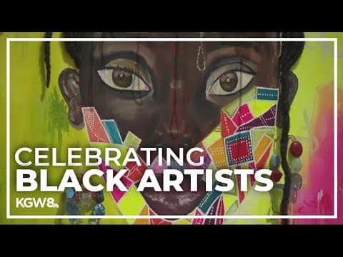 A look inside the Black Artists of Oregon exhibition at the Portland Art Museum