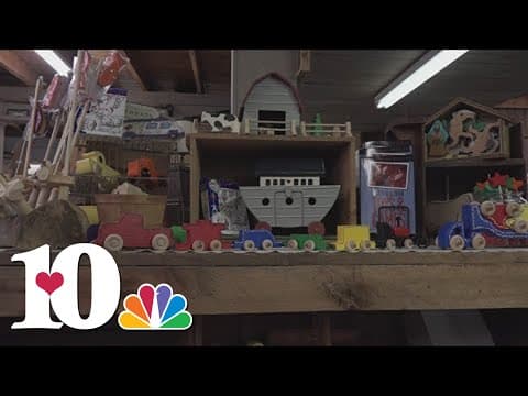 Local couple makes one-of-a-kind wooden toys