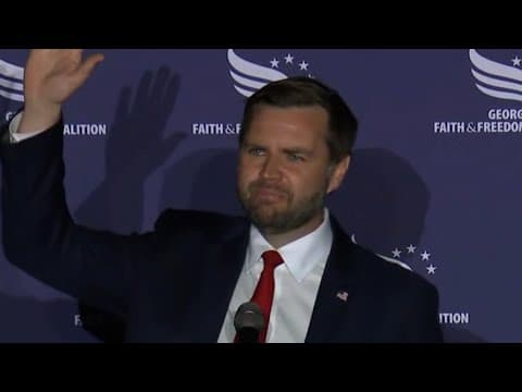 JD Vance full speech at Faith & Freedom Coalition dinner in Atlanta (Sept. 16, 2024)