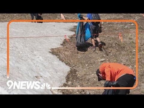 Breckenridge mountain trash cleanup leads to some crazy finds!