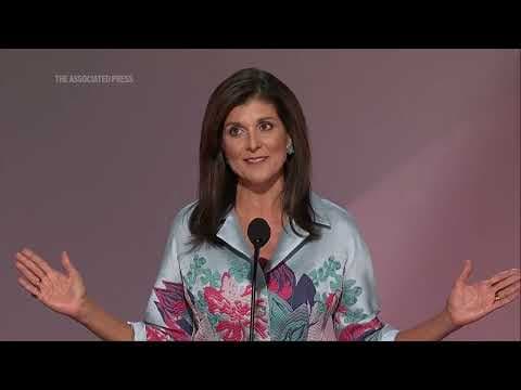 Welcomed with cheers and boos at RNC, Haley throws ‘strong endorsement’ behind Trump