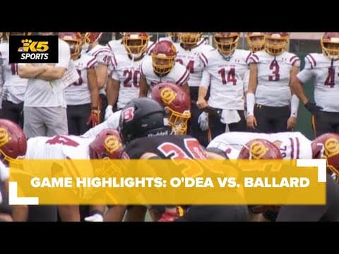 HS FOOTBALL:  O'DEA VS. BALLARD
