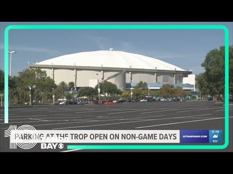 Looking for parking? Spots at the Trop to open on non-game days to the St. Pete public