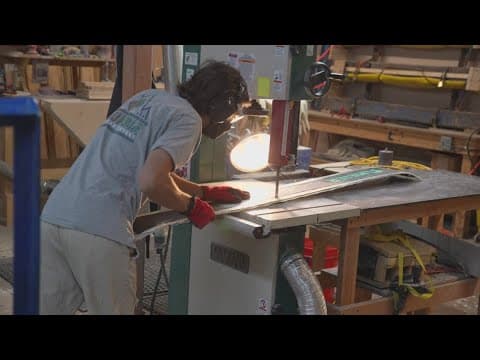 Learn how to make your own skis or snowboard