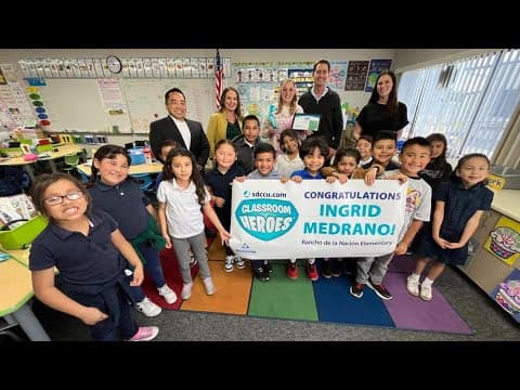 From Homeless Child to 'Classroom Hero'