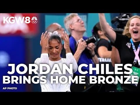 Jordan Chiles of Vancouver wins bronze after last-second score change