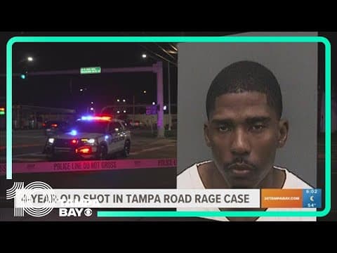 4-year-old hurt in Tampa road rage shooting; suspected shooter in custody