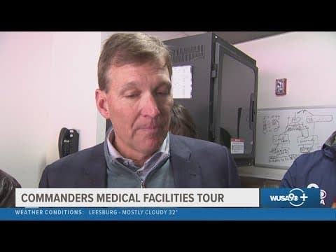 Behind the scenes look at Commanders medical facilities