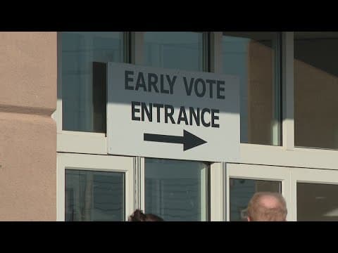 Early in-person voting ends ahead of Tuesday's election