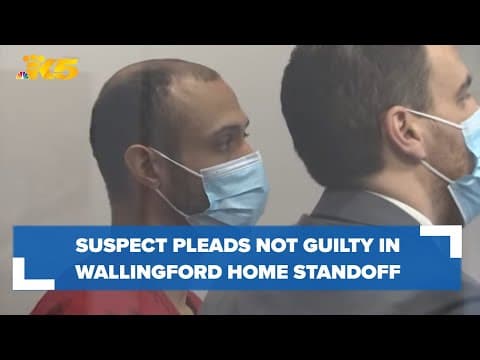 Man charged after locking couple out of Wallingford home pleads not guilty